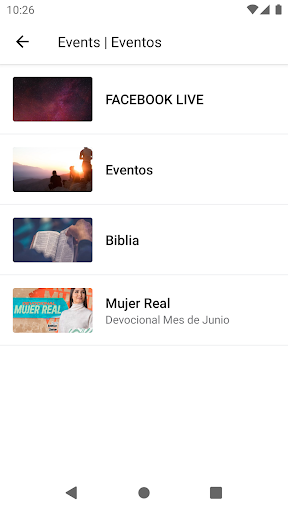 Android application Casa de Poder Broward screenshort