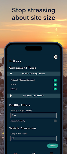 Campsite Tonight-Camping Alert screenshot