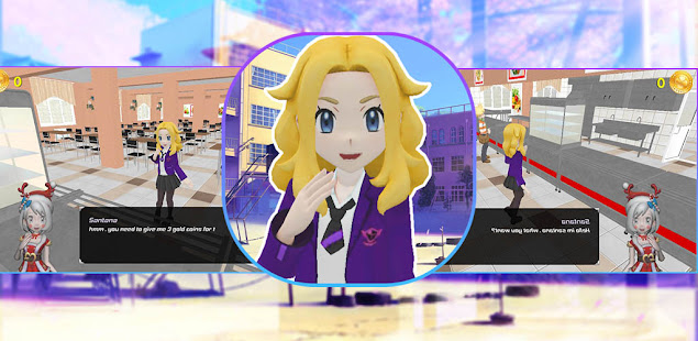 anime high school simulator 3D 1.0.1 APK screenshots 12