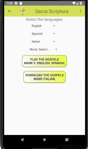 Multilingual Holy Bible Screen 3