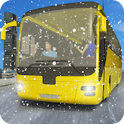 Snow City Bus Passenger Coach Driving Simulator