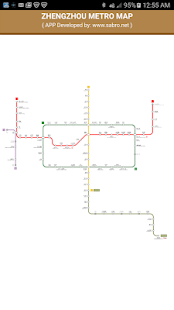 Zhengzhou Metro Map Offline Updatedスクリーンショット 1