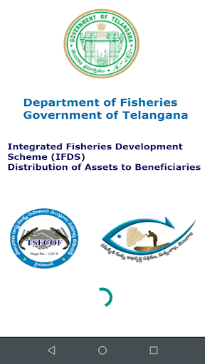 Android application tMatsya, Telangana State. screenshort