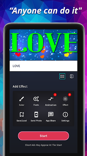 Android application LED Plus Scroller Sign screenshort