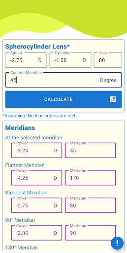Lens Meridian Power Screen 2