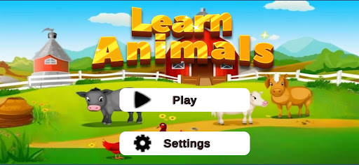 Android application Learn Animals screenshort