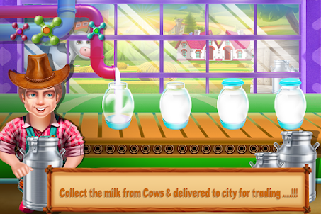 Kids Dairy Farm Tractor Games