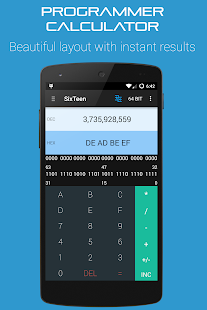 Programmers Calculator Binary