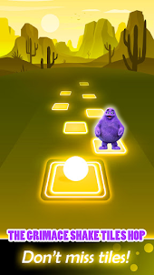 The Grimace Shake Tiles 3D