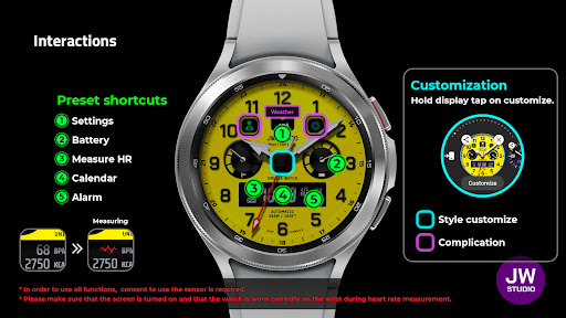 JW054 jwstudio watchface Screen 3