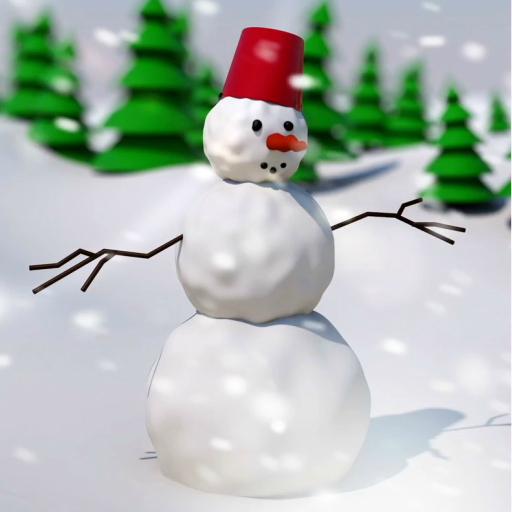 3d Snowman Live Wallpaper logo