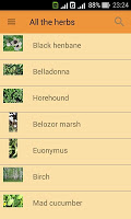 screenshot of Herbalist. The witch doctor. Folk remedies.