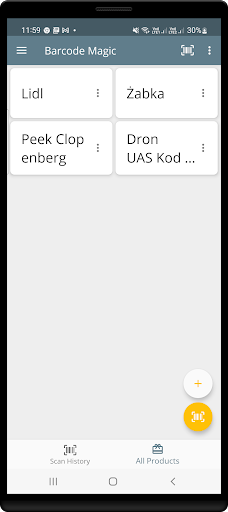 QR Barcode Scanner & Generator Screen 3