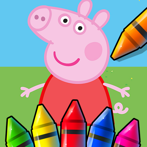 Peppa pig colorir livro