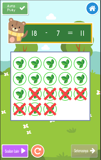 Belajar Matematik Tambah dan T Screen 3