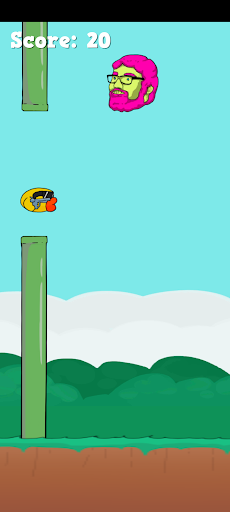 Android application Flappy Gunner screenshort