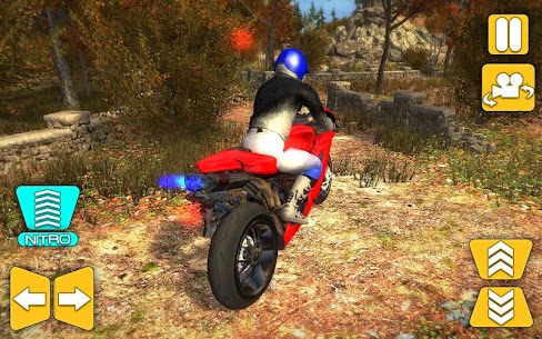 off-road tourist bike driver For PC 1