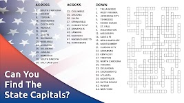 screenshot of Daily Themed Crossword Puzzles