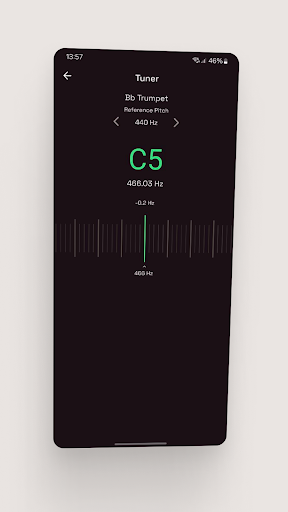 Screenshot of Virtual Trumpet & Trombone
