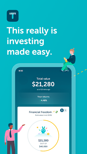 Android application Tempo - guided investment app screenshort