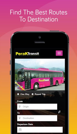 Android application Perak Transit Bus Ticket screenshort