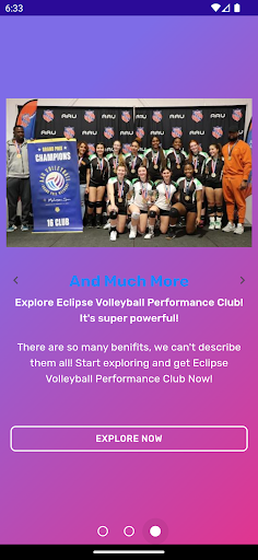 Eclipse VB Performance Club Screen 3