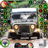 Offroad Jeep Driving Sim 3D icon