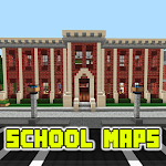 Cover Image of Скачать Mod with School Maps  APK