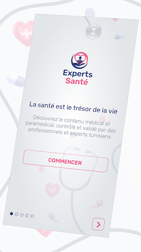 Android application Experts Santé By TT screenshort