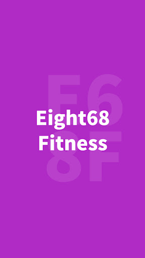 Android application Eight68 Fitness screenshort