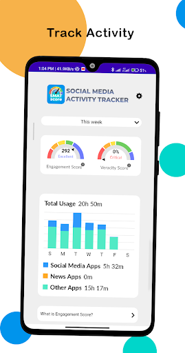 Android application SMAT Score screenshort