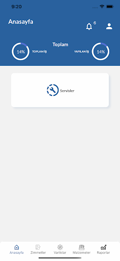 Vida For Service Screen 2