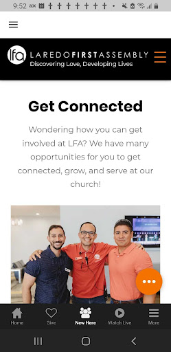 Laredo First Assembly Screen 3