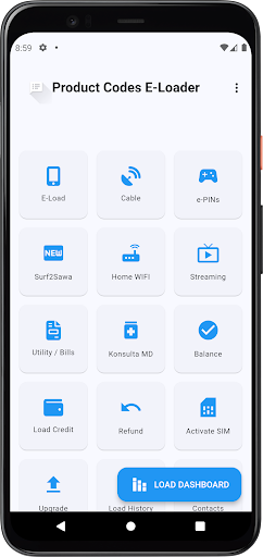 Product Codes E-Loader Screenshot 1 - AppWisp.com