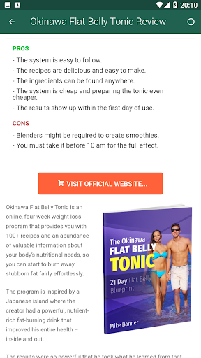 Okinawa Flat Belly Review Screen 2
