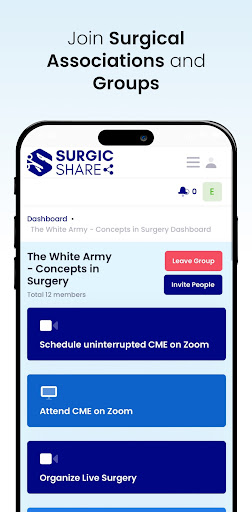 Android application Surgic Share screenshort