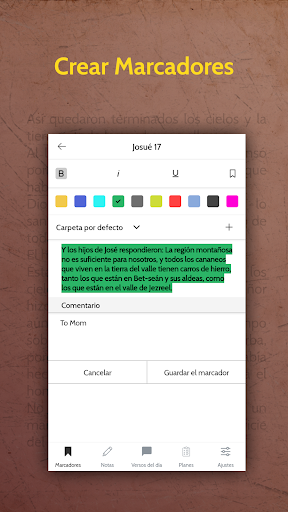 La Biblia de las Américas Screen 2