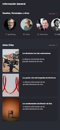 Directores de Cine Famosos del