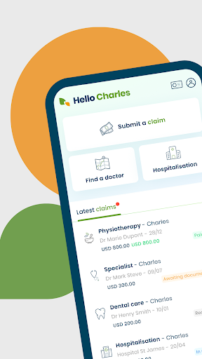 Android application APRIL Easy Claim screenshort