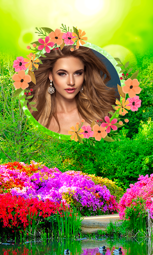 Garden photo frame : Decorate Screen 3