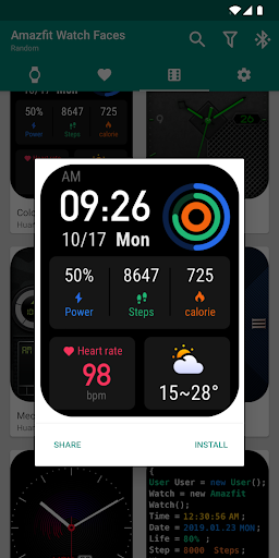 Screenshot of Watch Faces & Amazfit