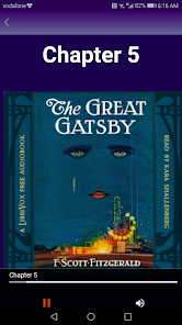 Captura de Pantalla 4 The Great Gatsby Audiobook android