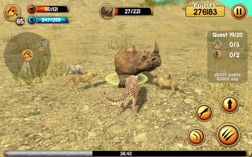 Wild Cheetah Sim 3D screenshots 2