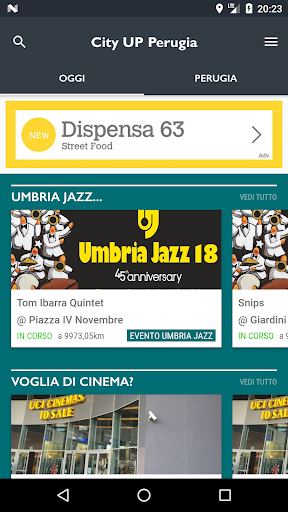 Android application City UP: Perugia screenshort