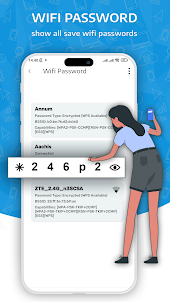 WIFI Analyzer: Password Show