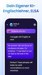 ELSA Sprechen: Englisch Lernen Capture d'écran