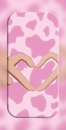 Finger Heart Wallpaper Screenshot