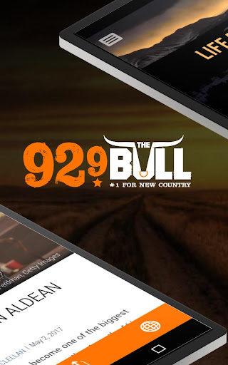 Screenshot of 92.9 The Bull Radio (KDBL)
