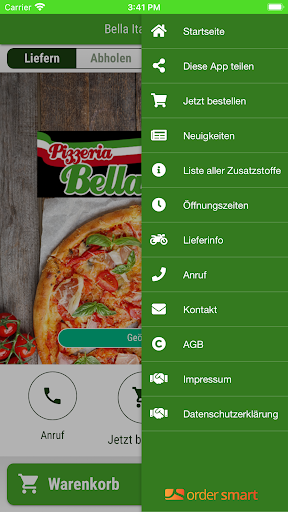 Bella Italia Lieferservice Screen 3
