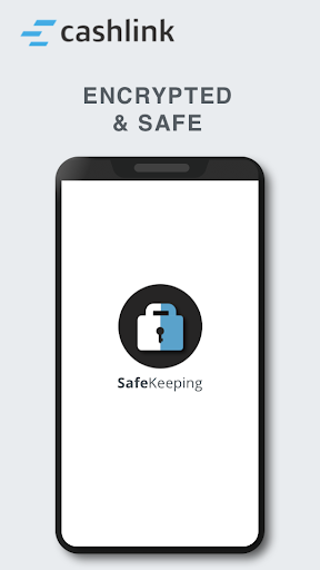 Android application Cashlink SafeKeeping App screenshort